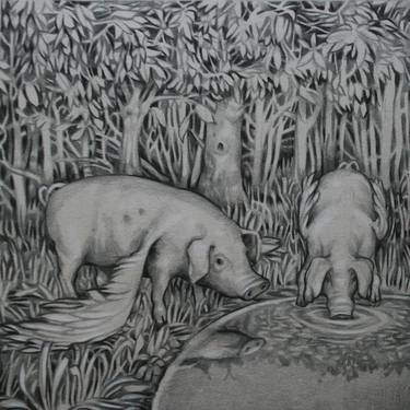 Print of Conceptual Animal Drawings by Rory Mitchell