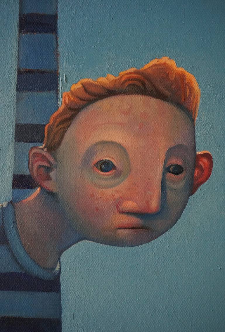 Original Figurative People Painting by Rory Mitchell