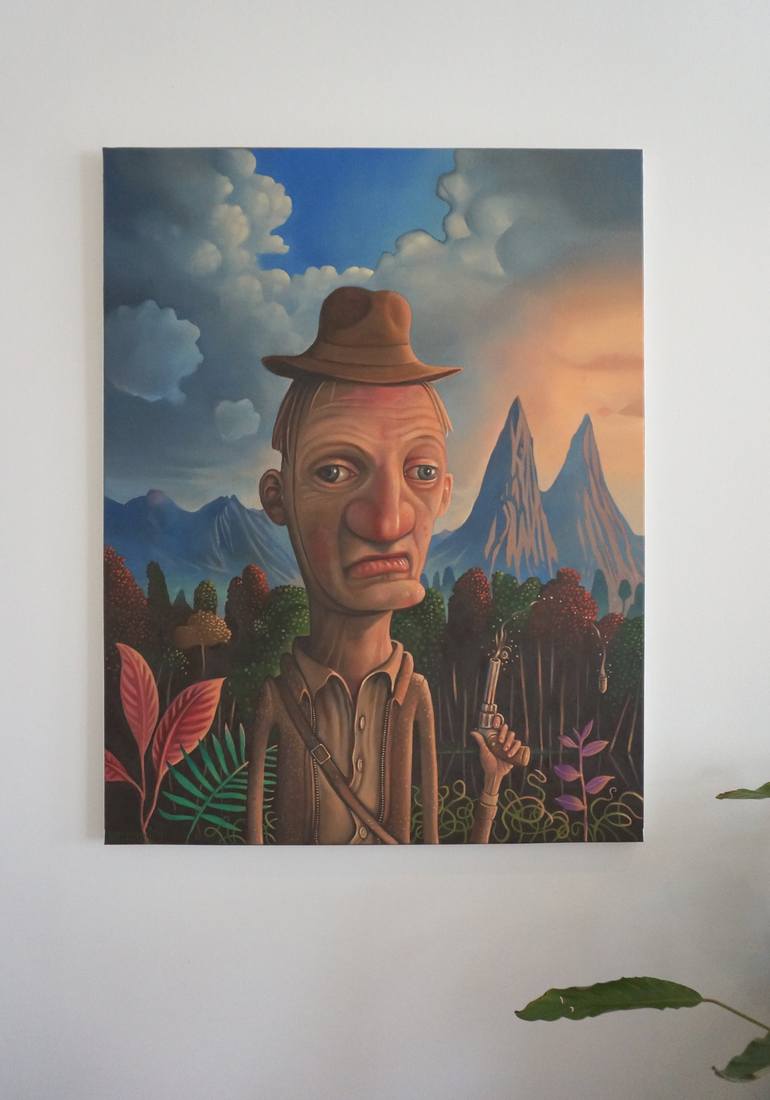 Original People Painting by Rory Mitchell