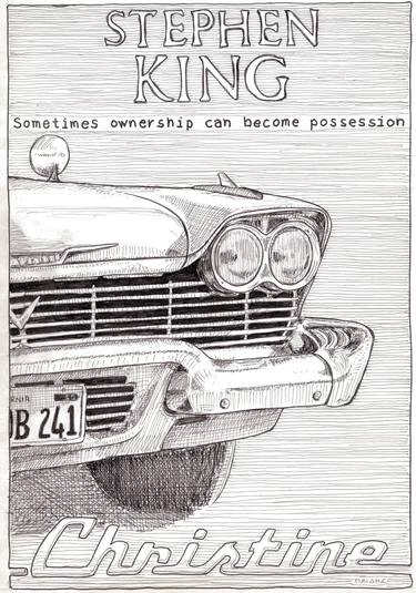 Print of Fine Art Car Drawings by grigorios paidis