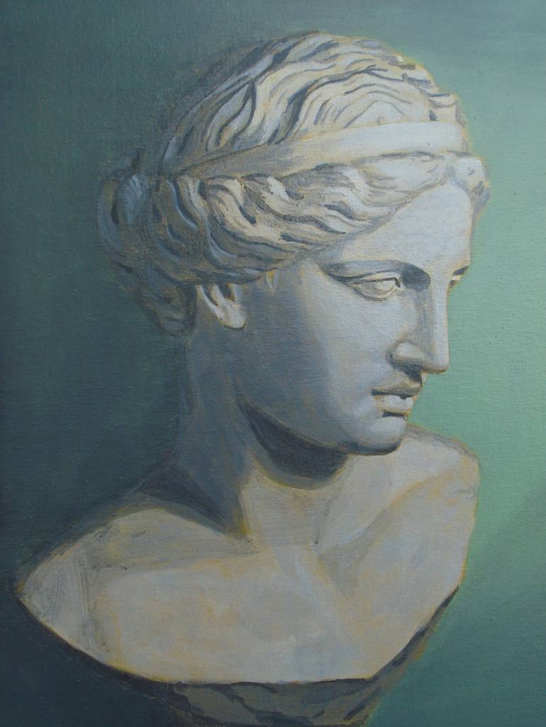 ancient statue Painting by grigorios paidis | Saatchi Art