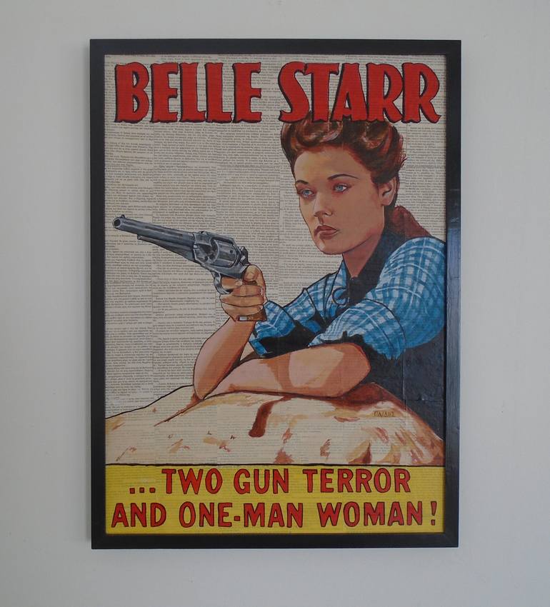 Original Art Deco Cinema Painting by Grigorios Paidis