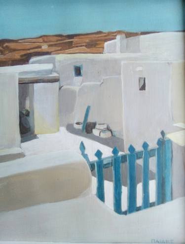 Print of Architecture Paintings by grigorios paidis
