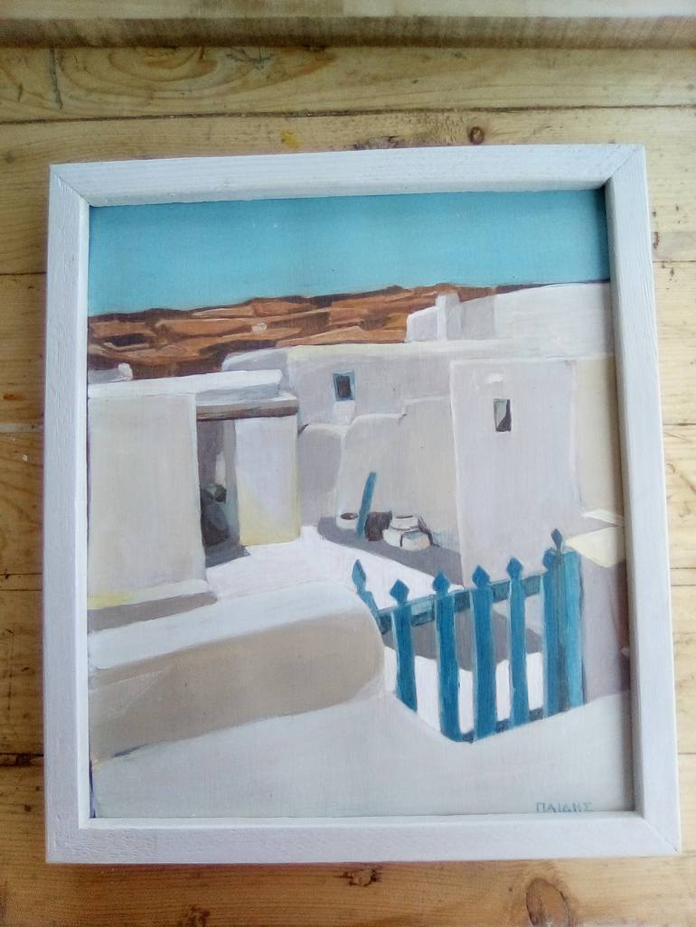 Original Architecture Painting by grigorios paidis