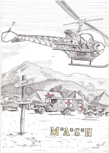 Print of Airplane Drawings by grigorios paidis