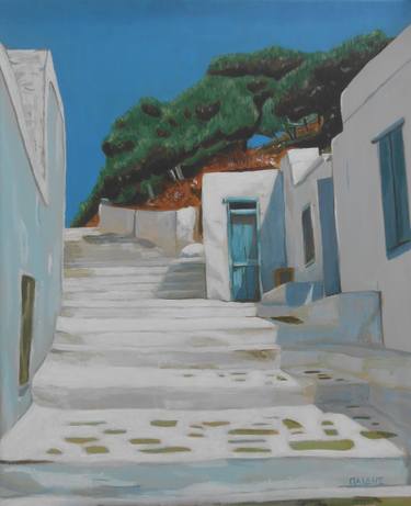 Print of Fine Art Architecture Paintings by grigorios paidis