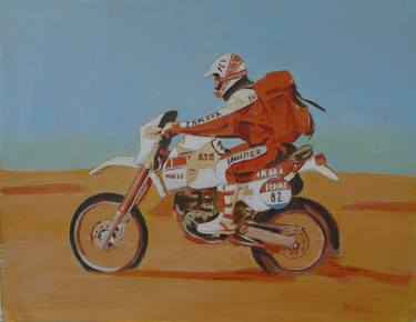 Print of Motorcycle Paintings by grigorios paidis