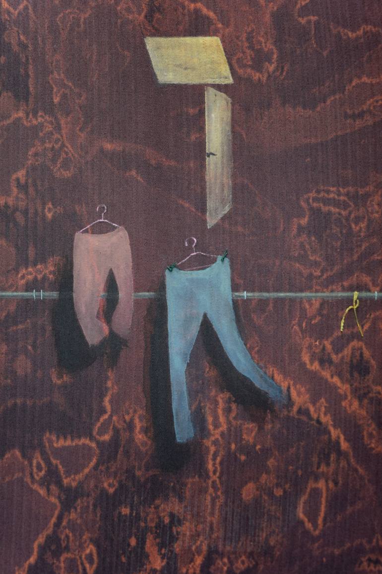 Original Contemporary Home Painting by June Siu Ling Wong