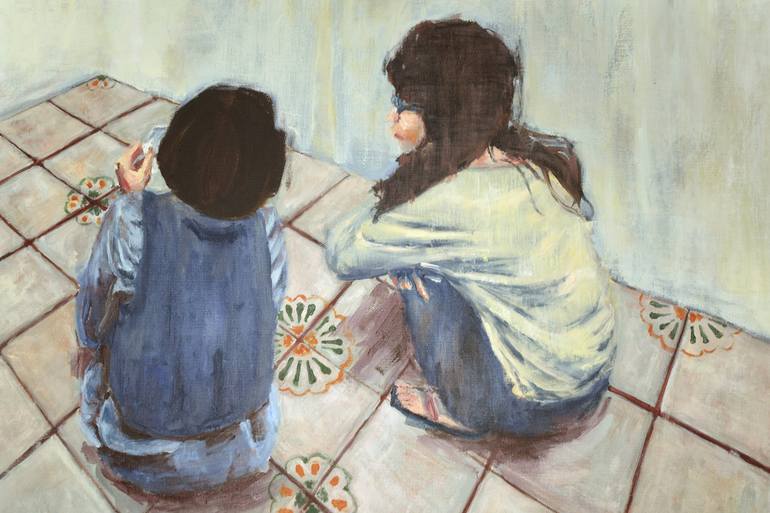 Original Contemporary Women Painting by June Siu Ling Wong