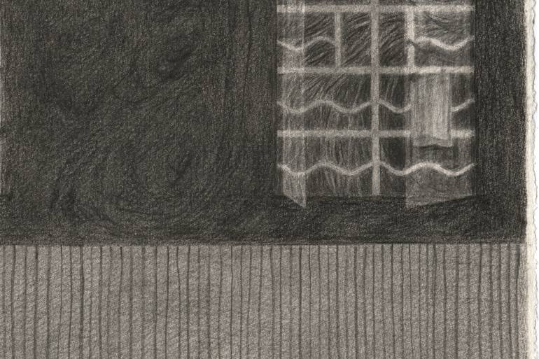 Original Figurative Cities Drawing by June Siu Ling Wong