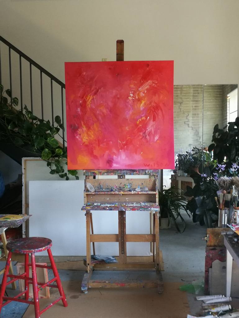 Original Abstract Expressionism Abstract Painting by Candace Wilson