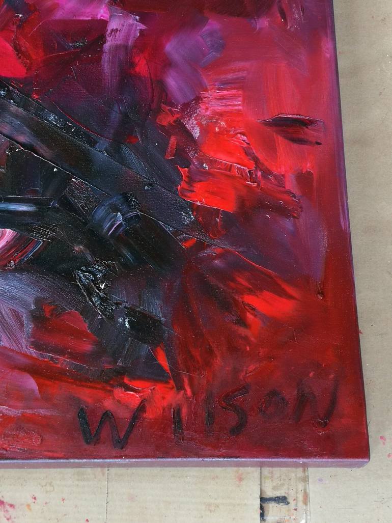Original Abstract Expressionism Abstract Painting by Candace Wilson
