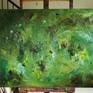 on easel
