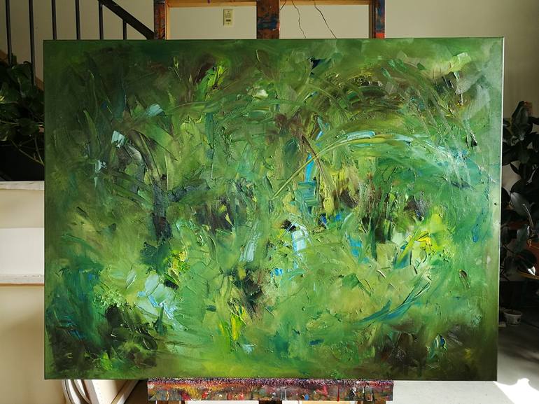 Original Abstract Expressionism Abstract Painting by candace wilson