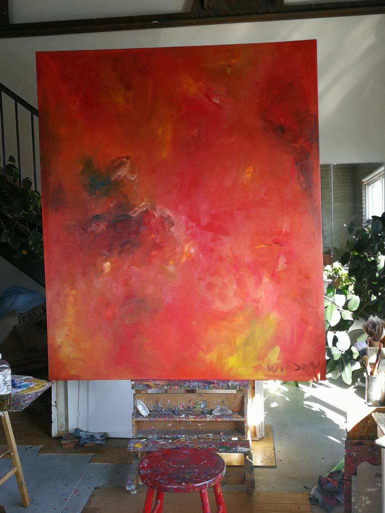Original Abstract Expressionism Abstract Painting by candace wilson