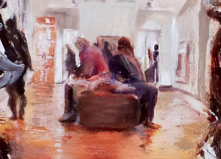Original Expressionism Pop Culture/Celebrity Painting by Peter Illesley