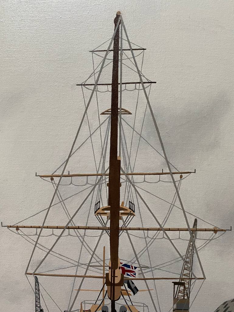 Original Realism Boat Painting by Jill Ann Harper