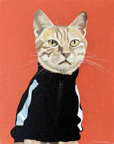 Original Cats Paintings by Jill Ann Harper