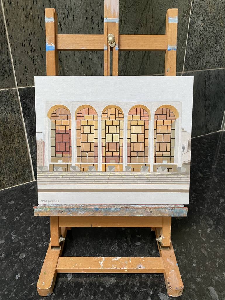 Original Realism Architecture Painting by Jill Ann Harper