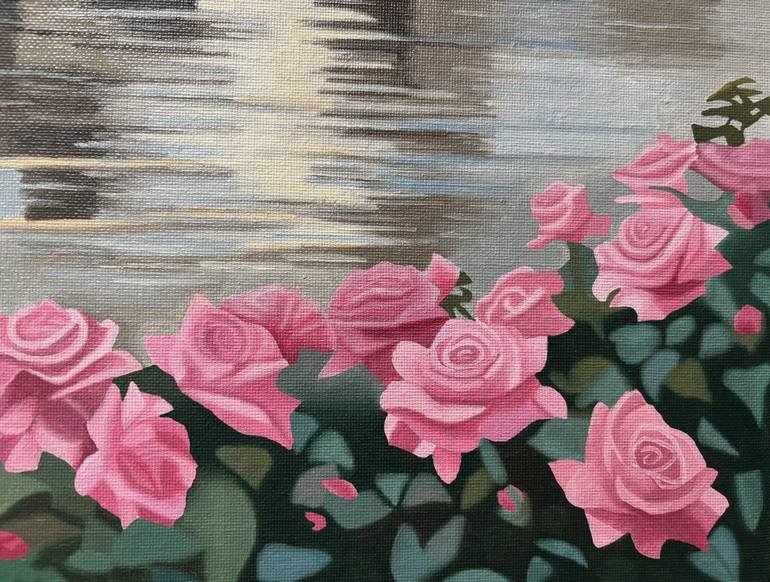 Original Realism Architecture Painting by Jill Ann Harper