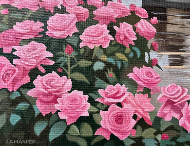 Original Realism Architecture Painting by Jill Ann Harper