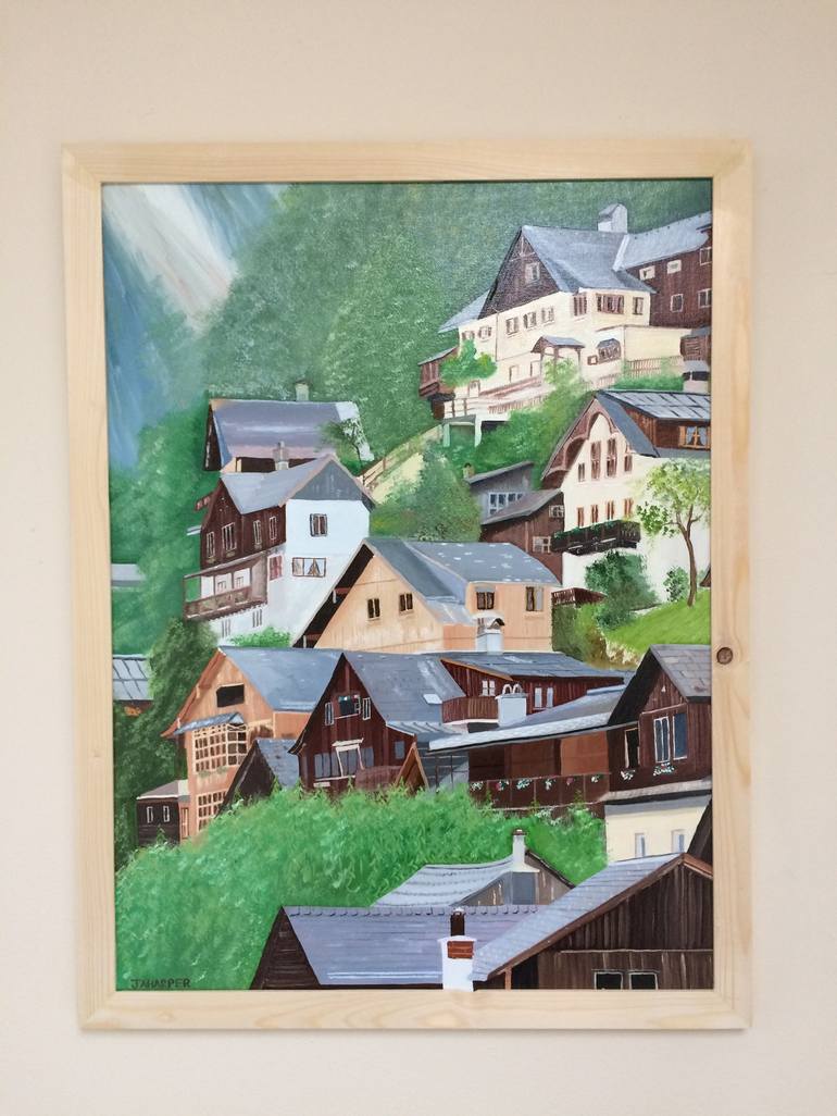 Original Realism Architecture Painting by Jill Ann Harper