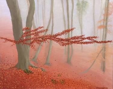 Original Photorealism Tree Paintings by Jill Ann Harper