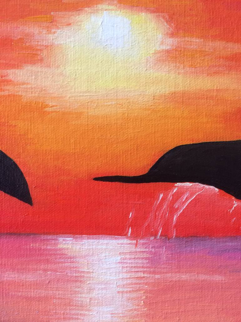 Original Impressionism Seascape Painting by Jill Ann Harper