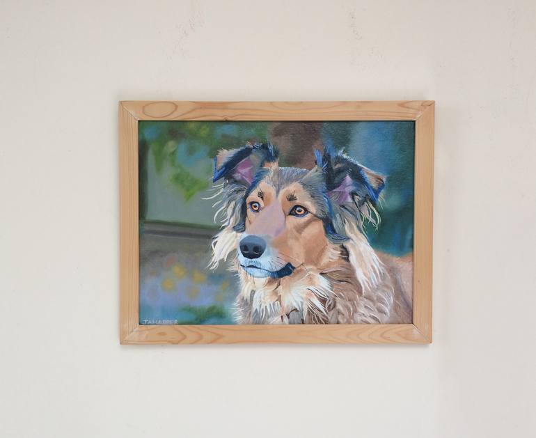 Original Dogs Painting by Jill Ann Harper