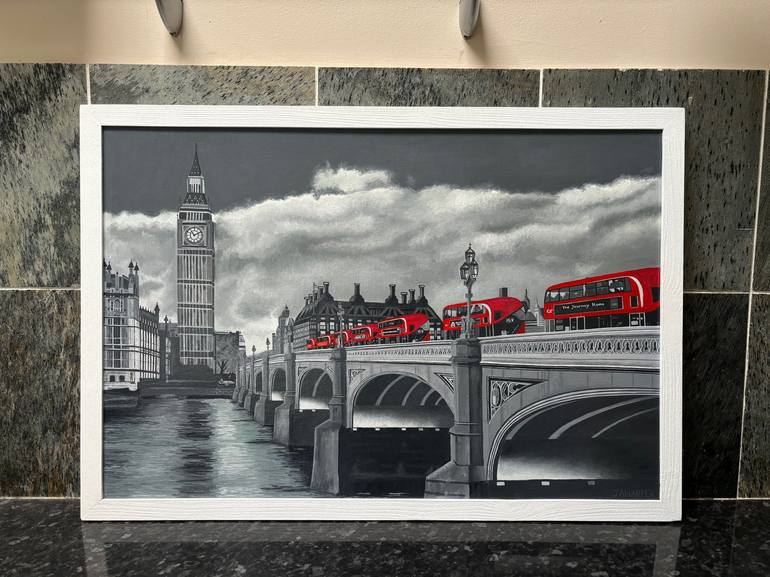 Original Realism Cities Painting by Jill Ann Harper