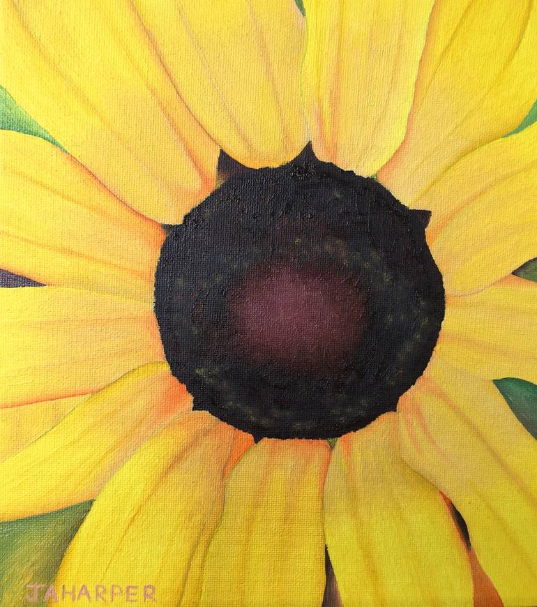 Original Realism Floral Painting by Jill Ann Harper