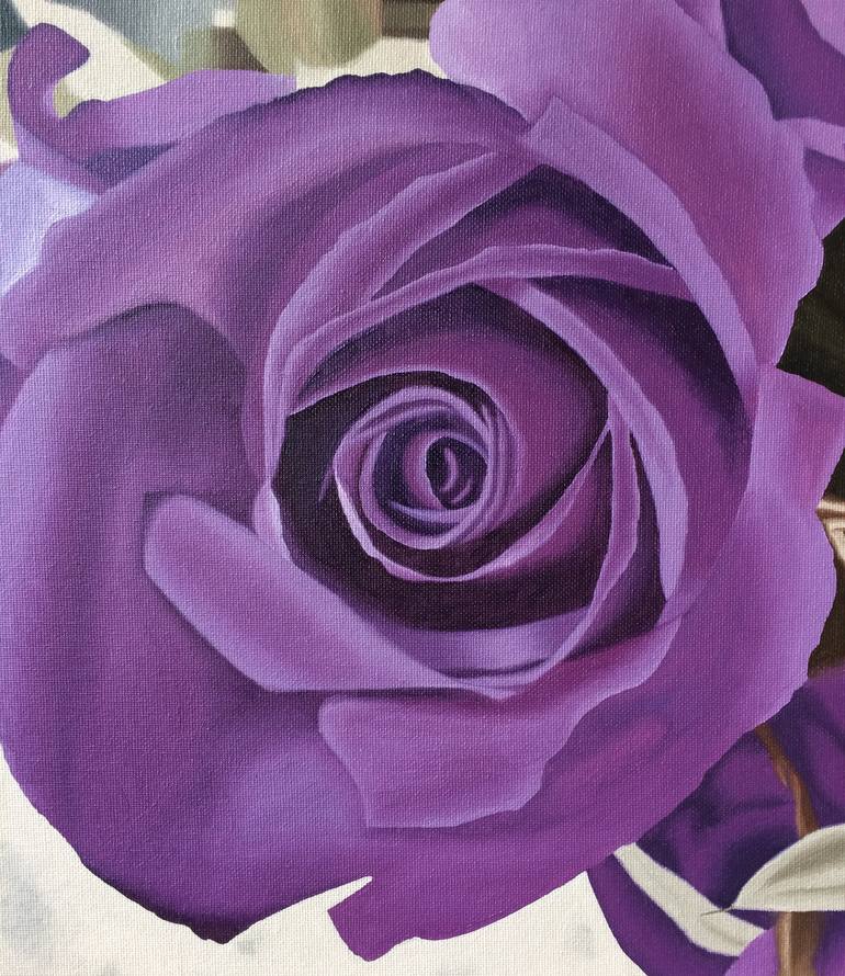 Original Realism Floral Painting by Jill Ann Harper