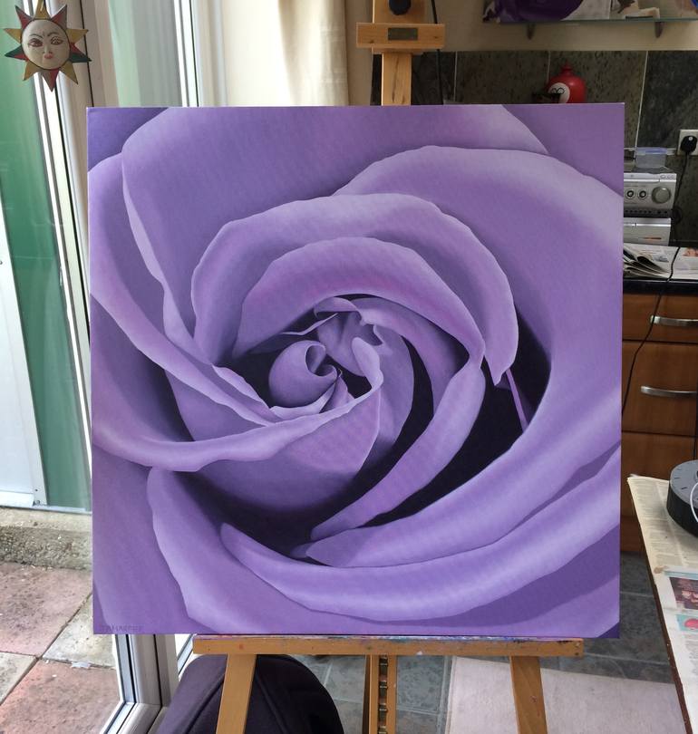 Original Realism Floral Painting by Jill Ann Harper