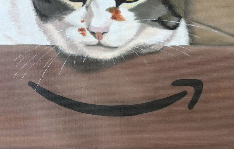 Original Realism Cats Painting by Jill Ann Harper