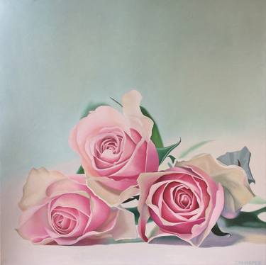 Original Realism Floral Paintings by Jill Ann Harper