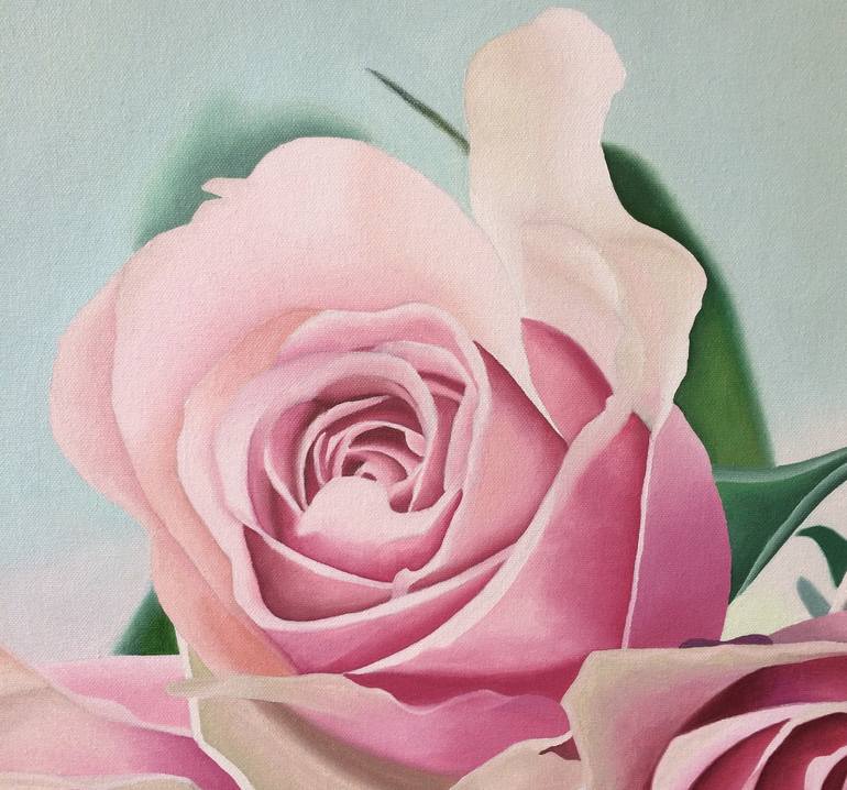 Original Realism Floral Painting by Jill Ann Harper