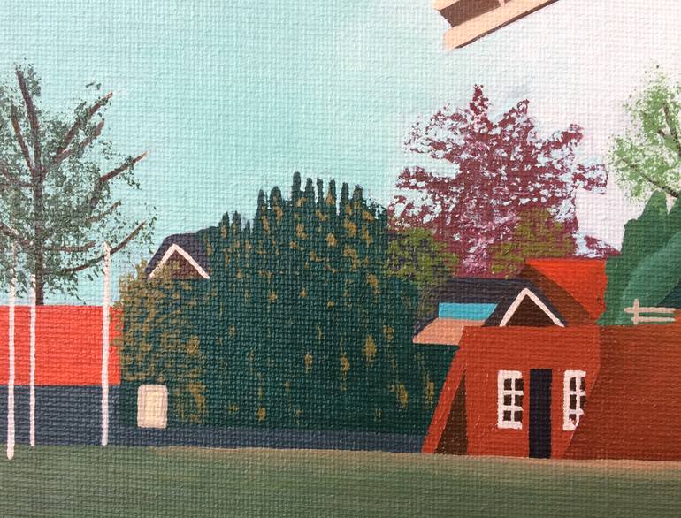 Original Figurative Landscape Painting by Jill Ann Harper