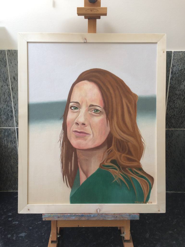 Original Portrait Painting by Jill Ann Harper