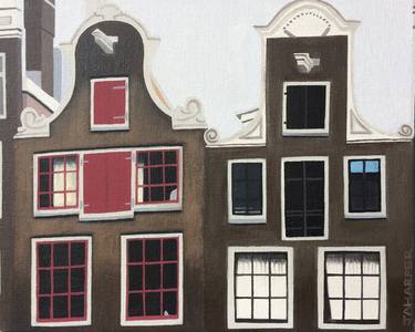 Original Architecture Paintings by Jill Ann Harper