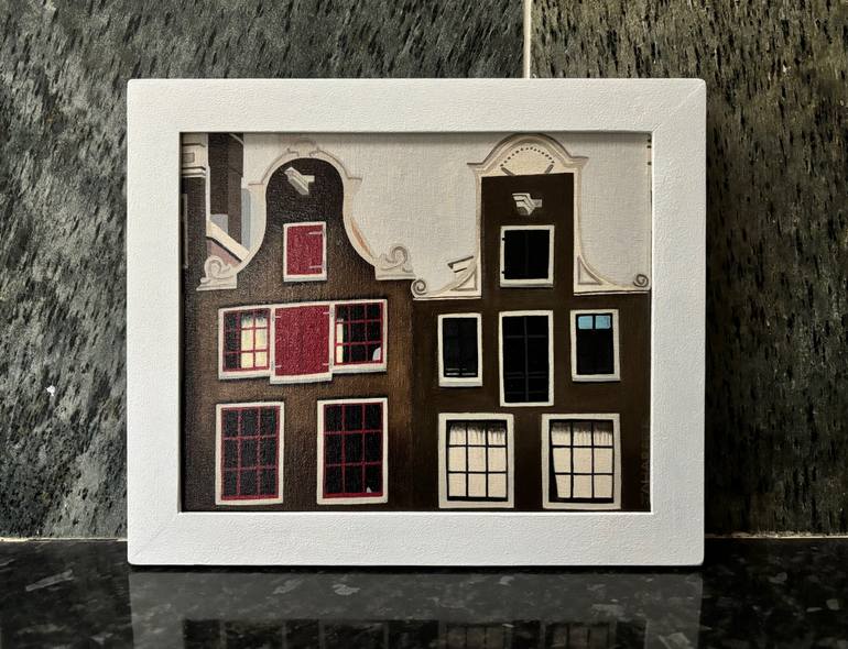 Original Realism Architecture Painting by Jill Ann Harper