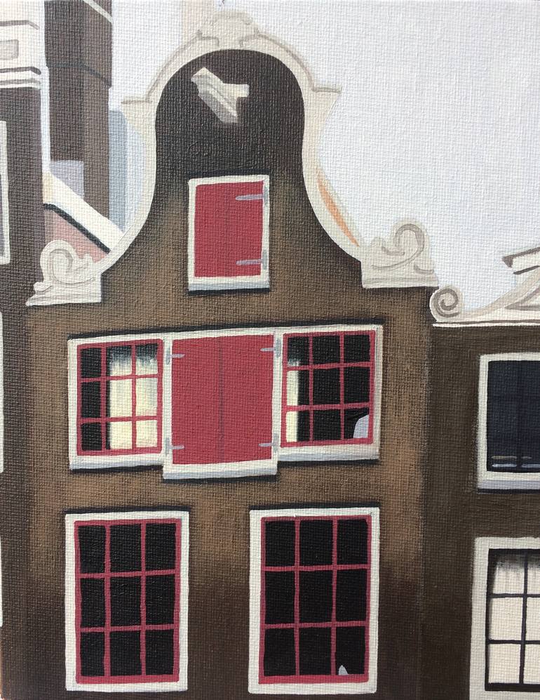 Original Realism Architecture Painting by Jill Ann Harper