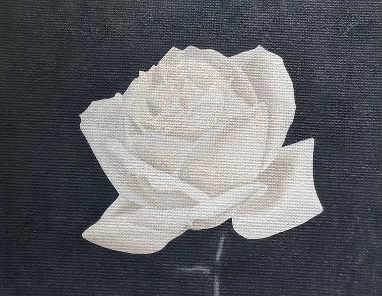 Original Photorealism Floral Painting by Jill Ann Harper