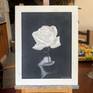 Framed painting