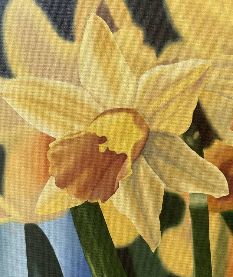 Original Photorealism Floral Painting by Jill Ann Harper