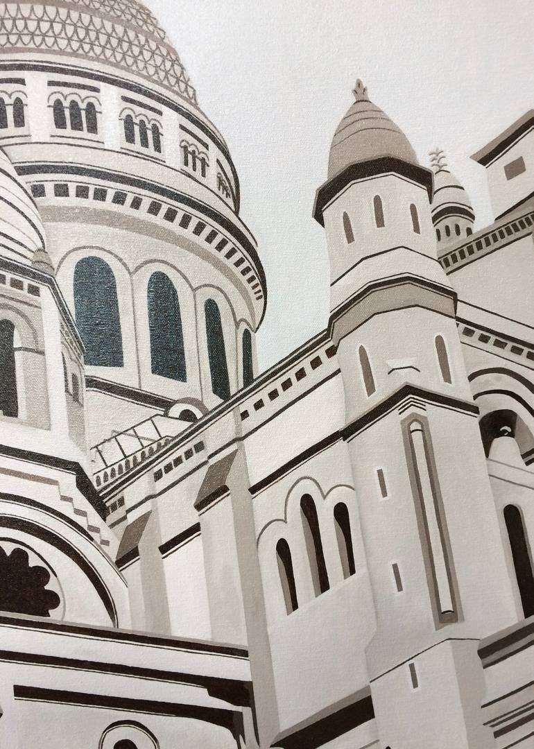 Original Realism Architecture Painting by Jill Ann Harper