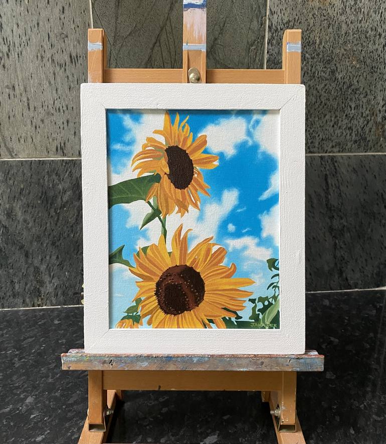 Original Photorealism Floral Painting by Jill Ann Harper