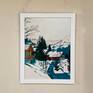 Framed artwork