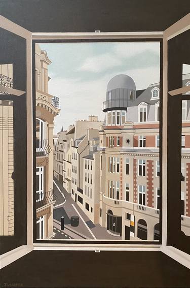 Original Realism Architecture Paintings by Jill Ann Harper
