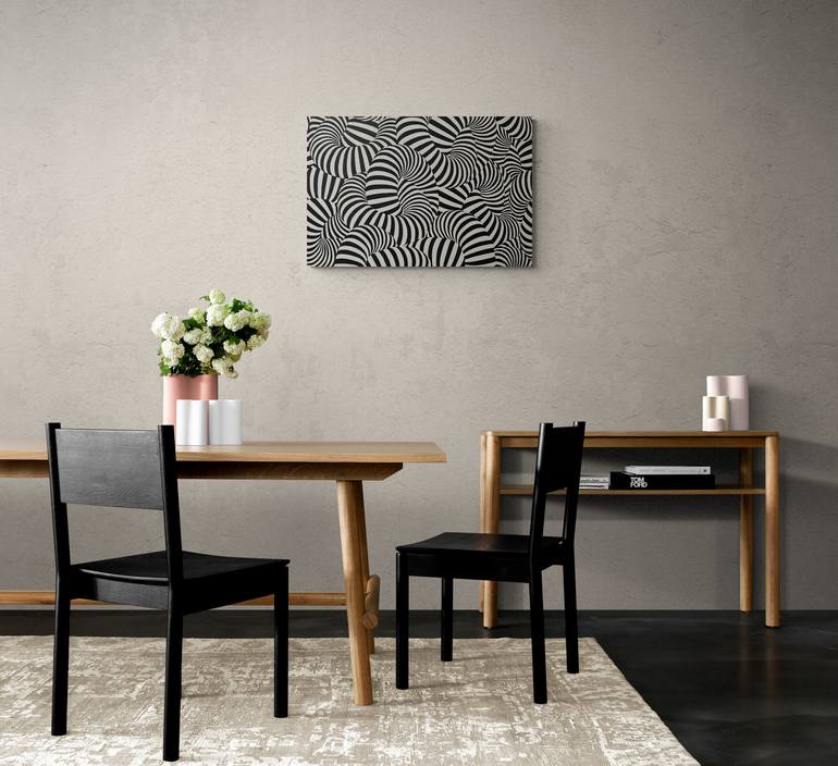 Original Abstract Patterns Painting by Jill Ann Harper