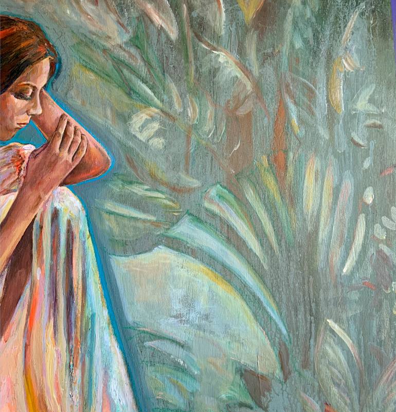 Original Art Deco Women Painting by Éliane Ducros